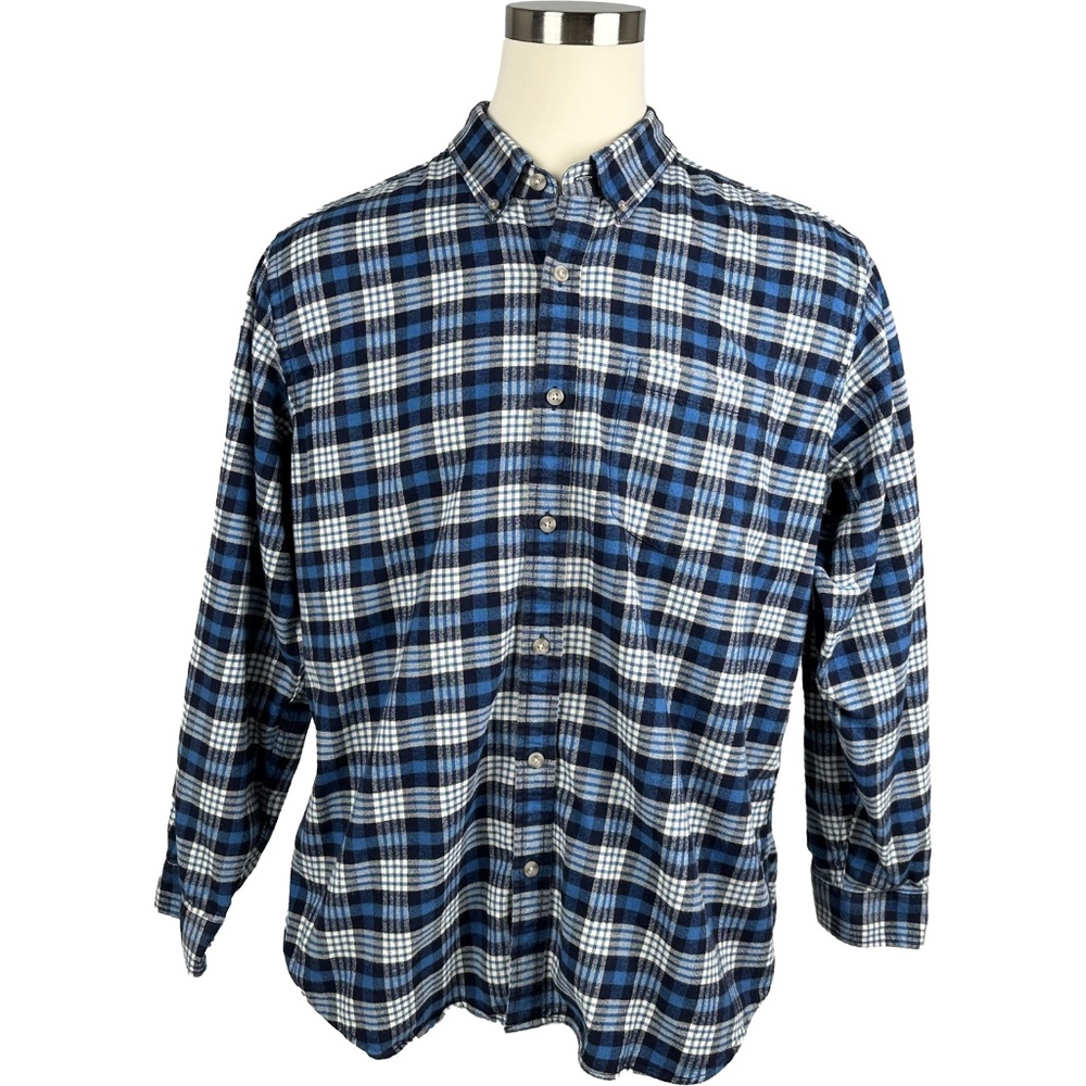 Eddie Bauer Heavy Flannel Shirt (XL)